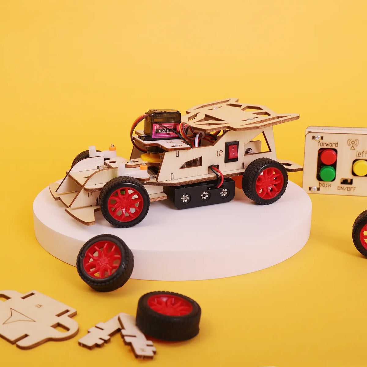 Car Diy Kit, Educational Stem Toy