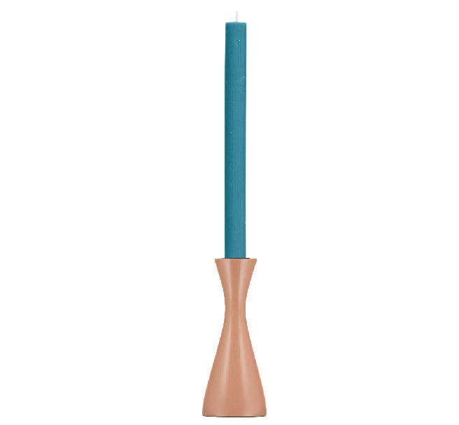 5.9'' Medium Old Rose Candleholder