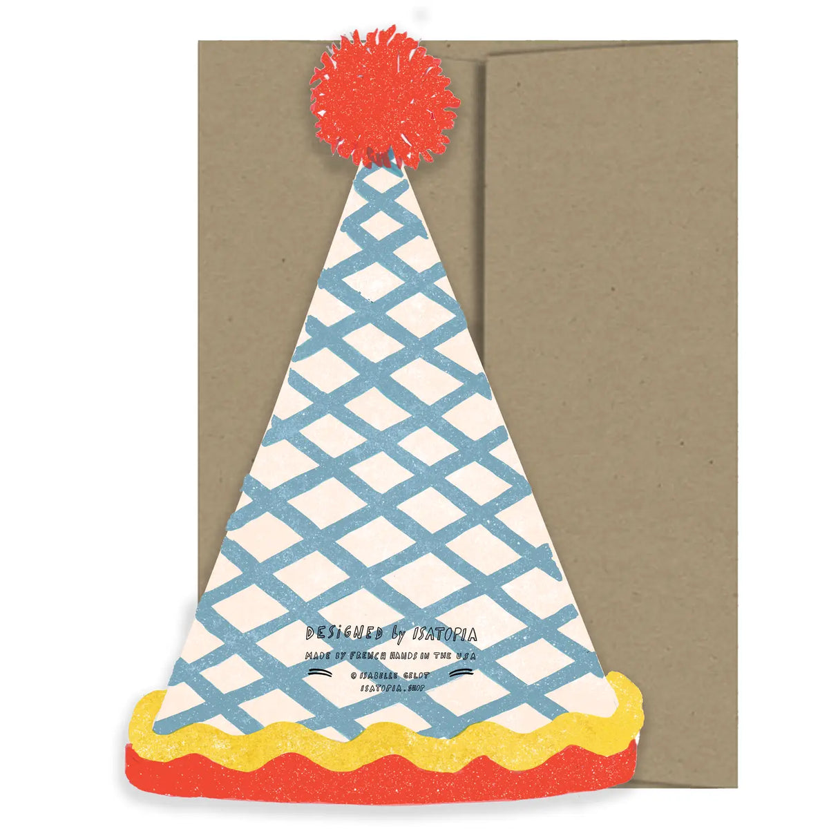 Birthday Hat Birthday Collection - Die Cut Card
