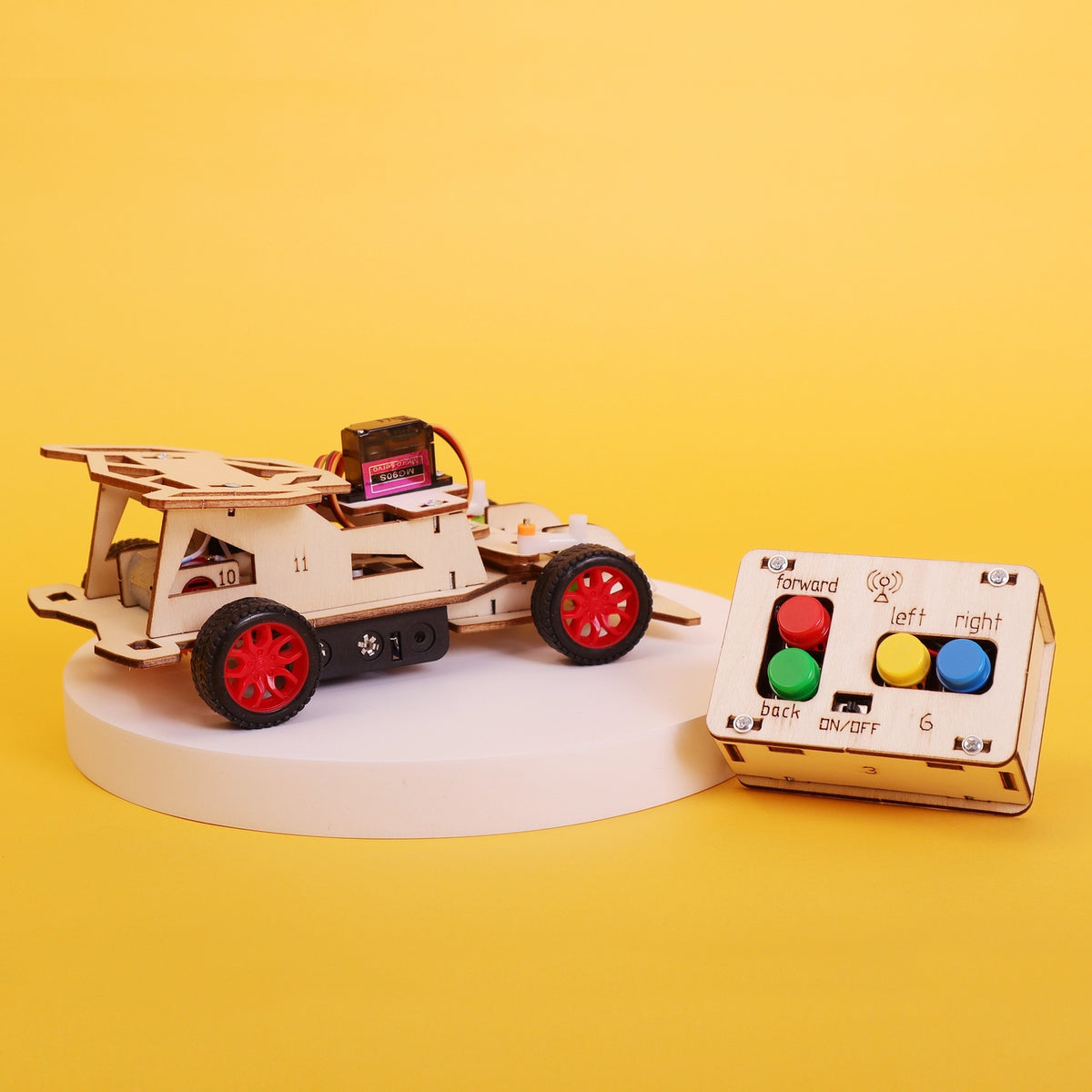 Car Diy Kit, Educational Stem Toy