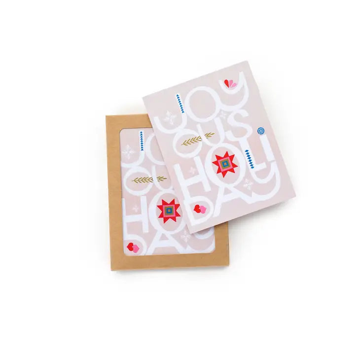 Joyous Holiday Greeting Card