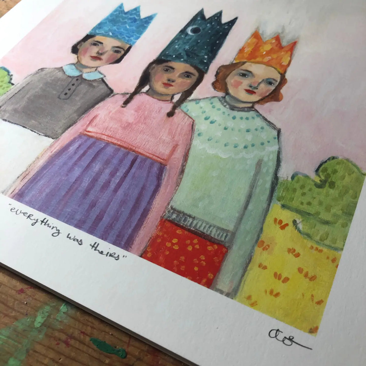 Everything Was Theirs - Print