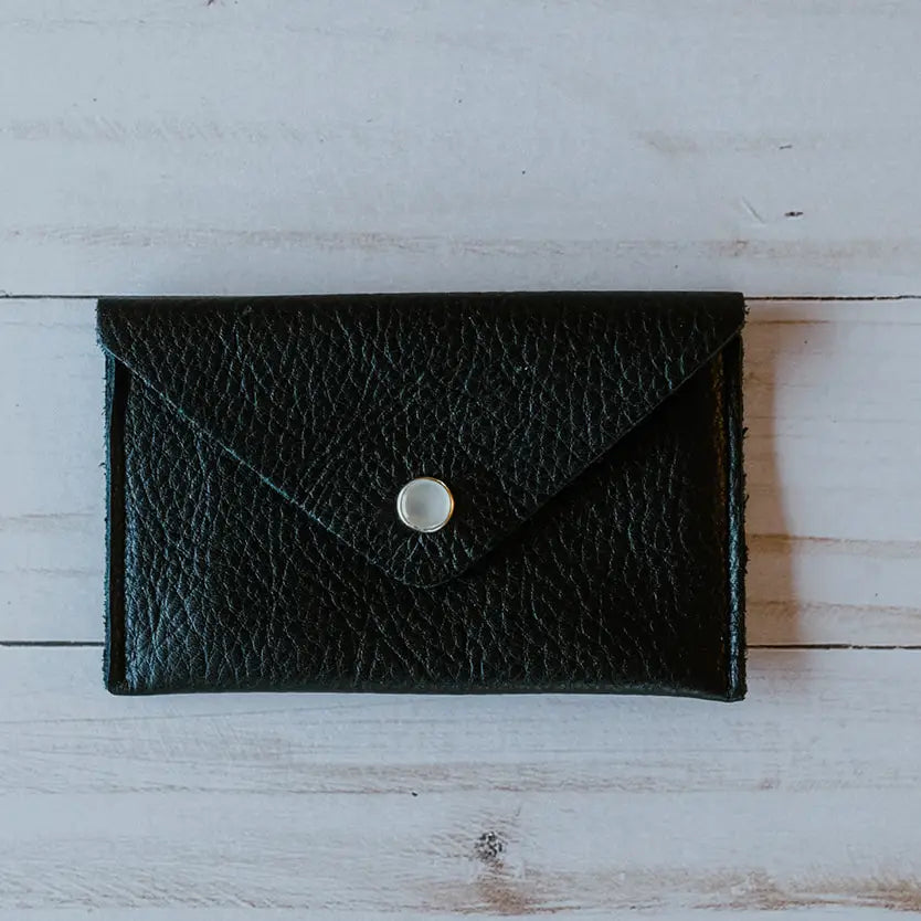 Card Case Wallet - Upcycled Leather