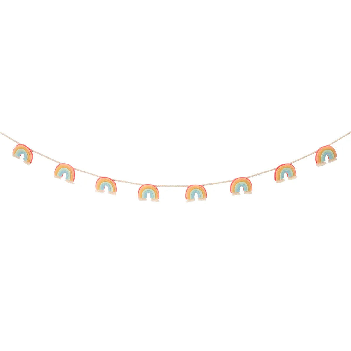 Felt Rainbow Garland
