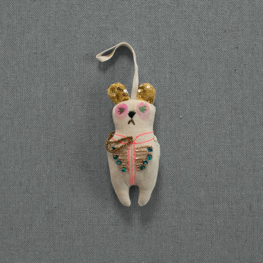 Sargent Pepper Bear - Cotton Ornament