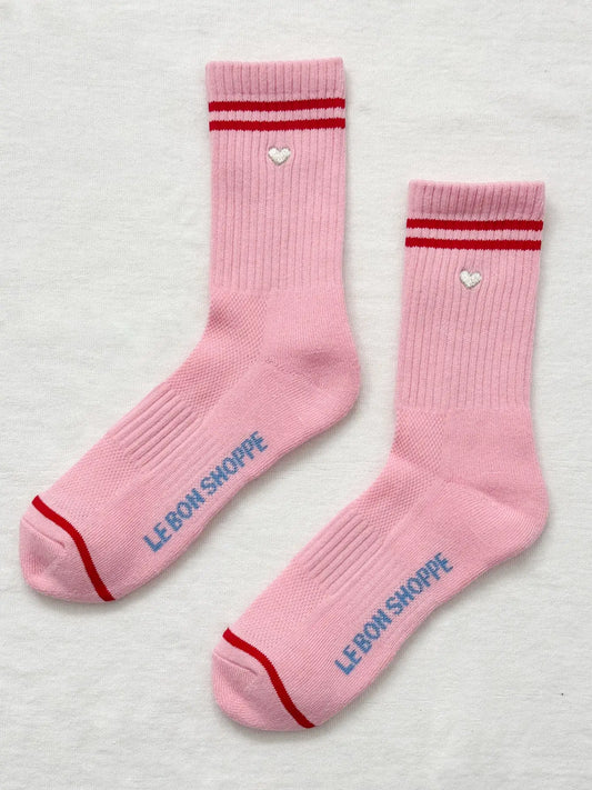 Embroidered Boyfriend Socks