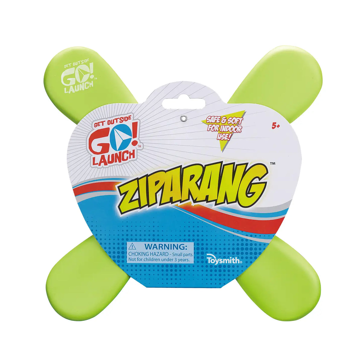 Get Outside Go!™ Launch Ziparang Boomerang, Soft, Indoor