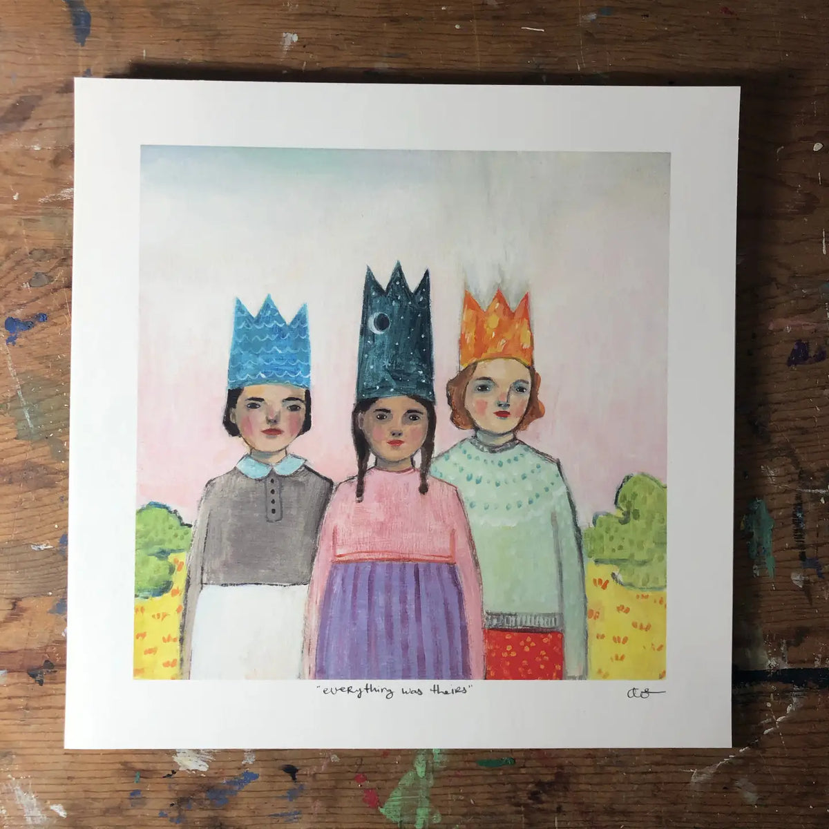Everything Was Theirs - Print