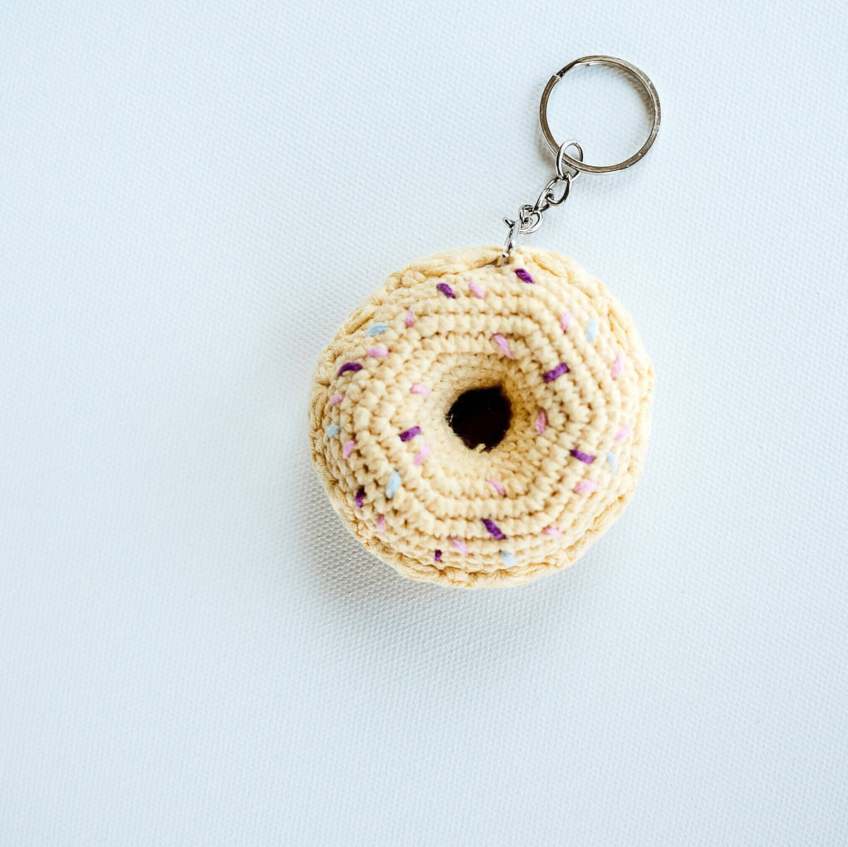 Donut Keychain/Zipper Pull