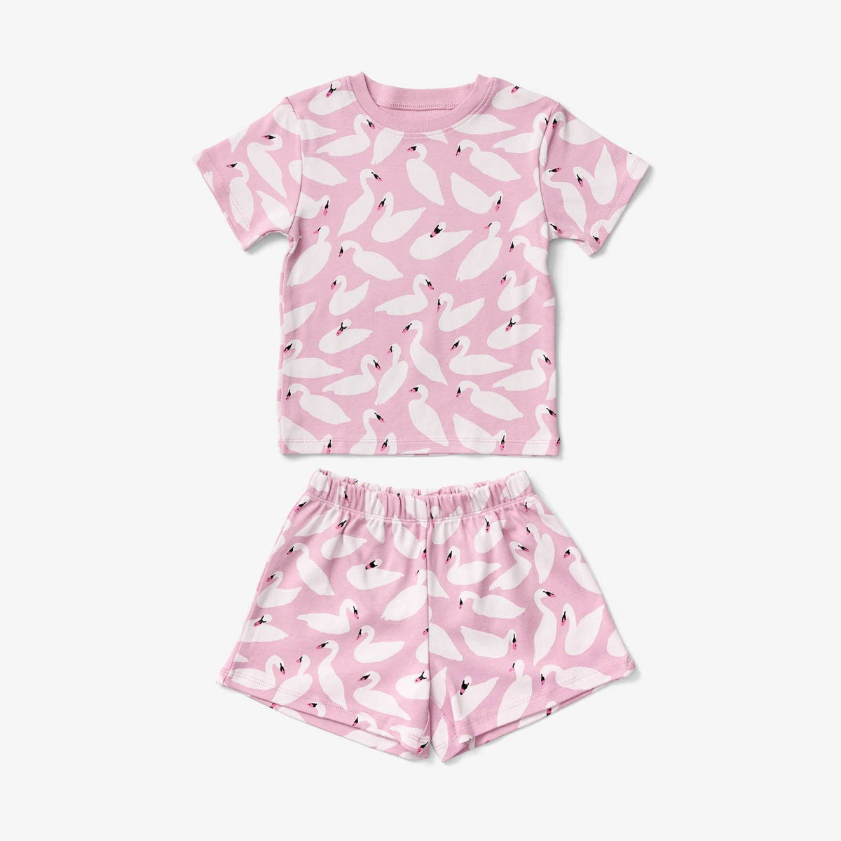 Shirt + Short Set - Swan