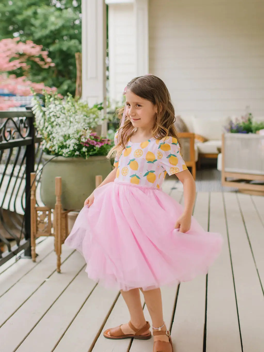 Tutu Puff Dress - Lemonade