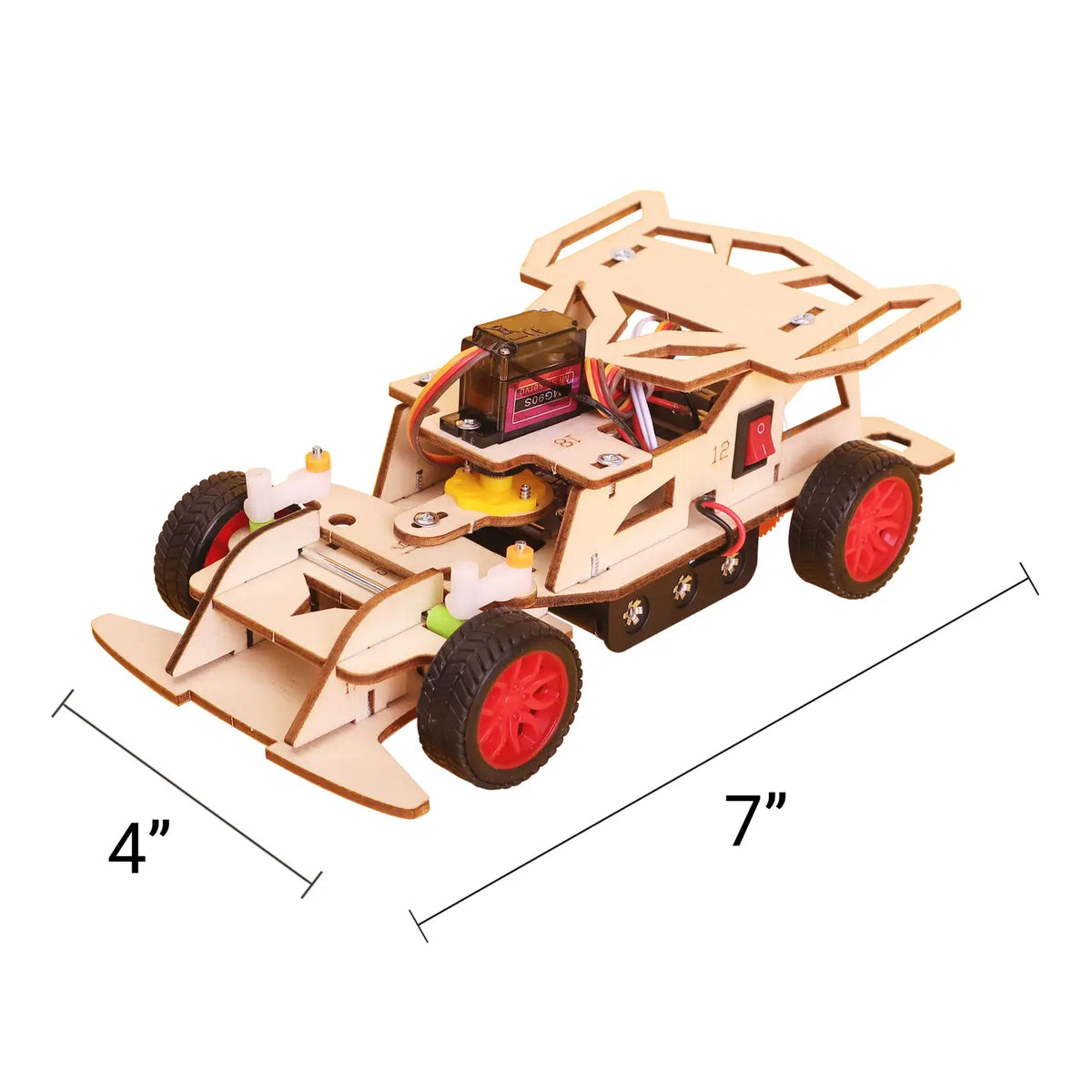 Car Diy Kit, Educational Stem Toy