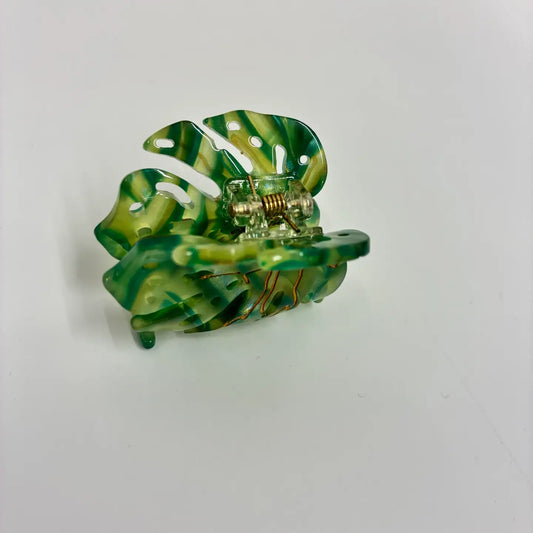 Mini Monstera Hair Claw