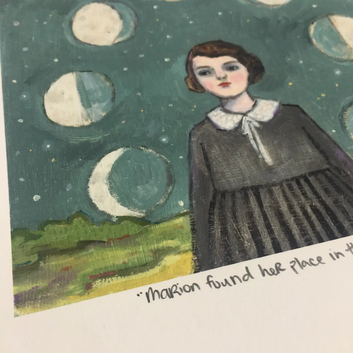 Marion Found Her Place in the Universe - Print