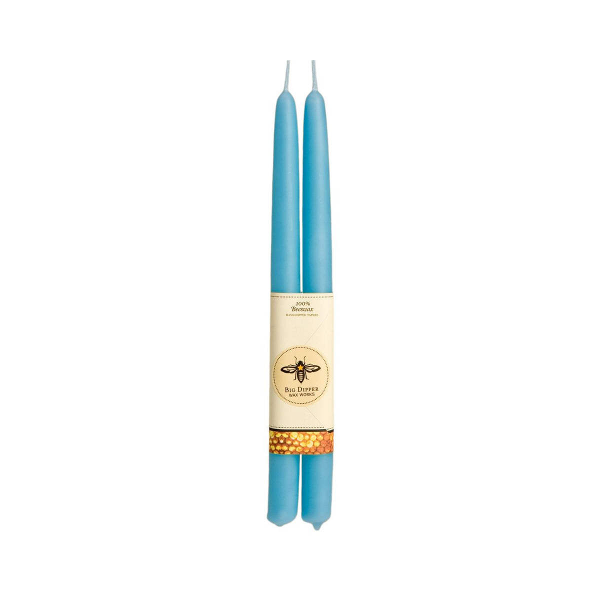 100% Pure Beeswax Tapers - Several Colors
