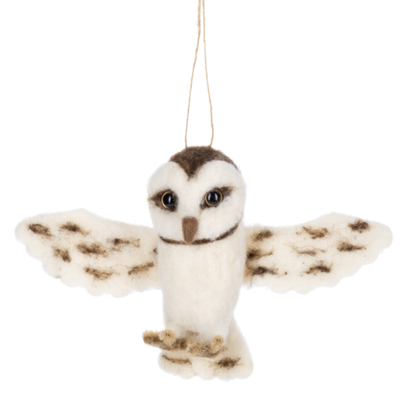 Woodland Owl Ornaments - Two Styles