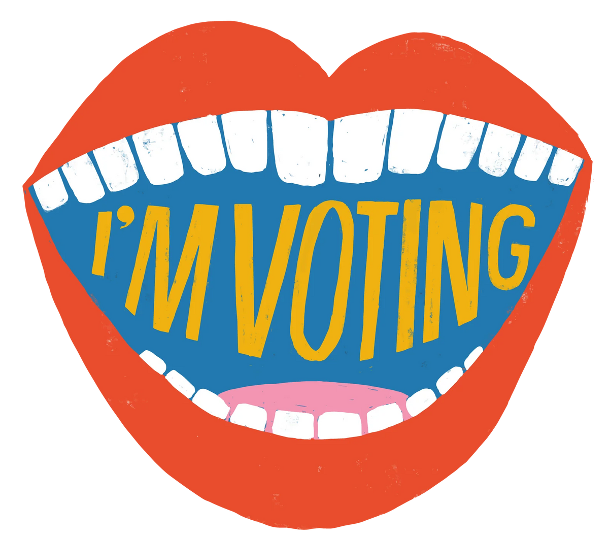 I'm VOTING Stickers