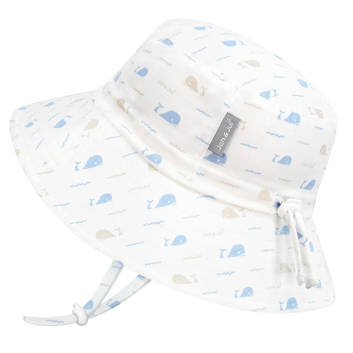 Kids Cotton Bucket Hats | Whale Tales