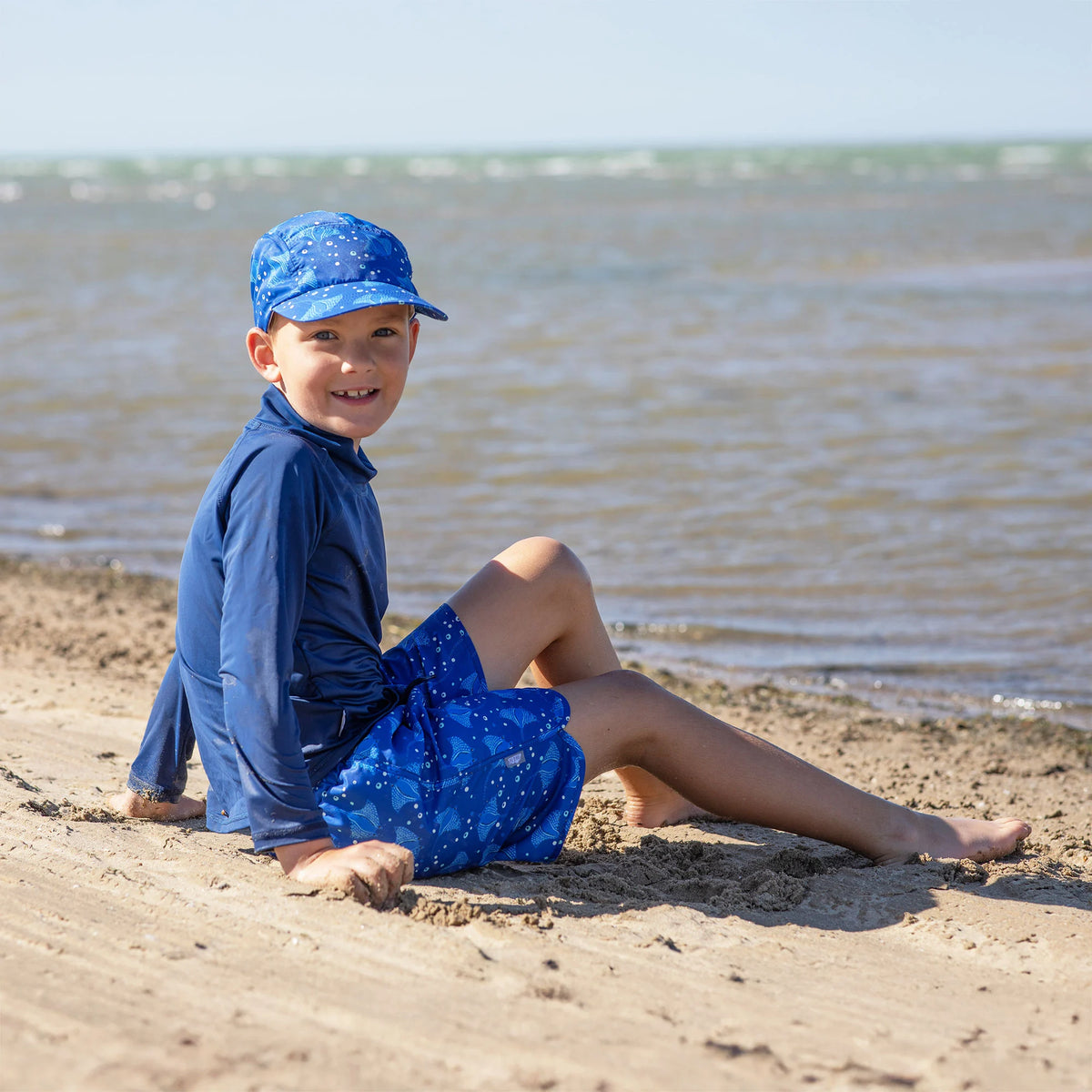 Kids UV Swim Shorts | Manta Ray