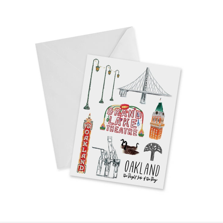 Oakland Collage - Notecard
