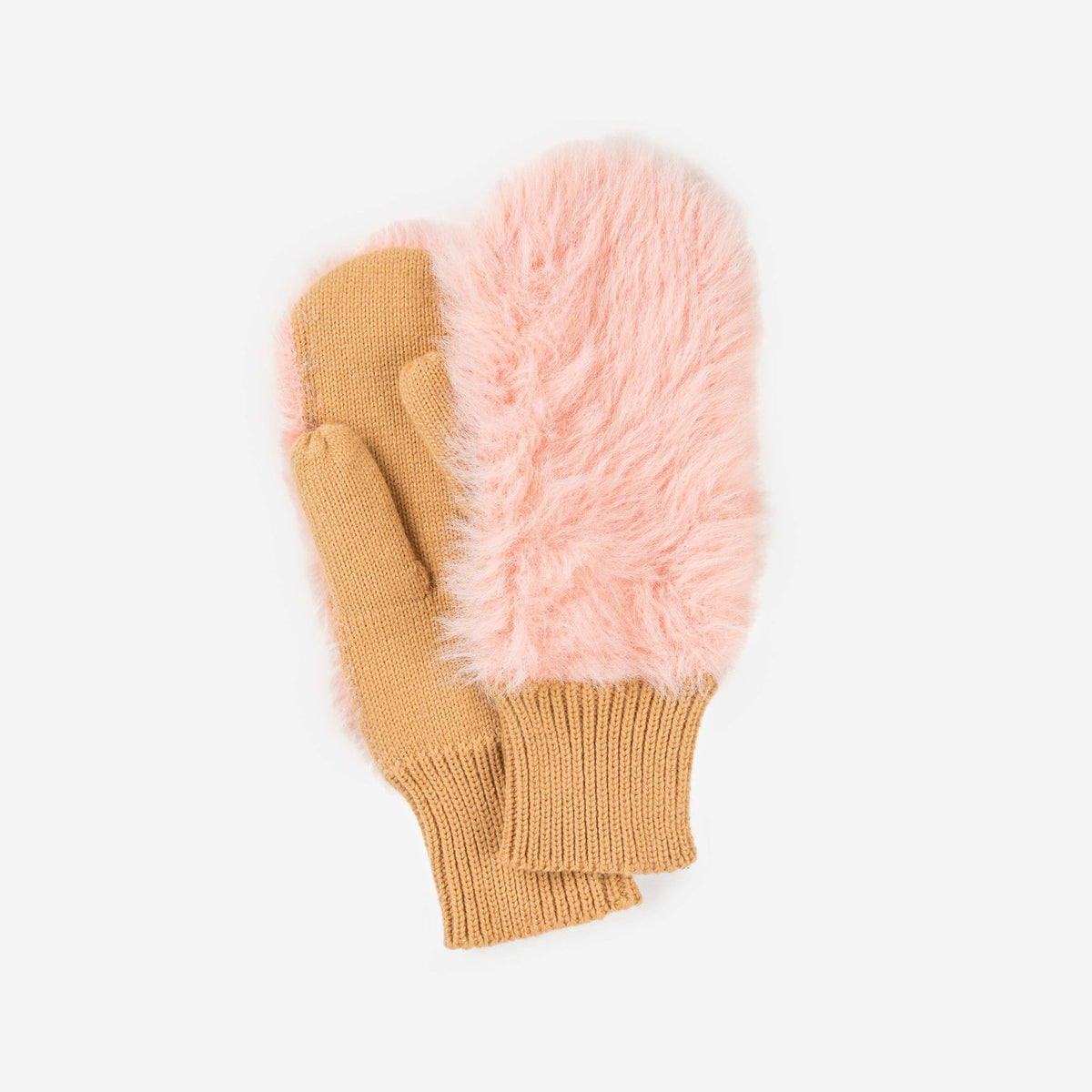 Faux Fur Mittens (three colors)