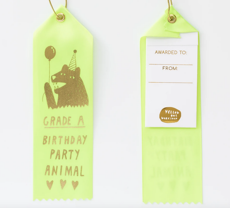 Award Ribbon Cards - Several Styles