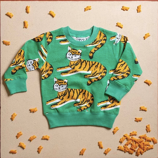 Tiger Print Sweatshirt (kids & baby)