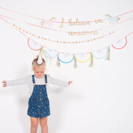 I Believe In Unicorns Garland