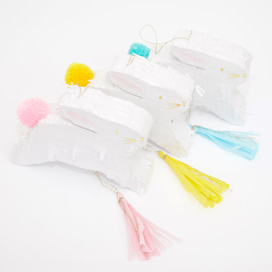 Leaping Bunny Piñata Favors (x 3)